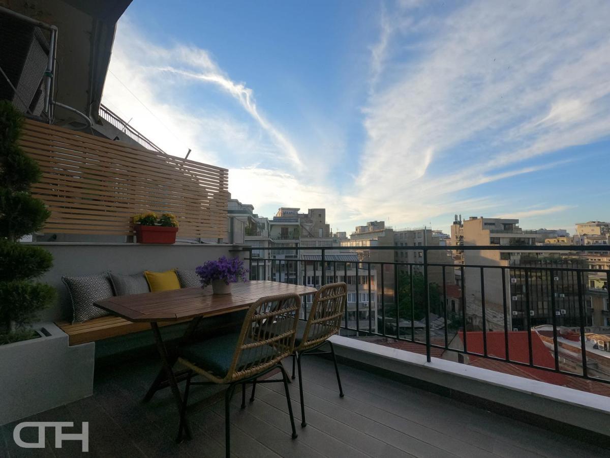 Luxury 80M2 Apartment With Balcony Downtown Салоники Экстерьер фото